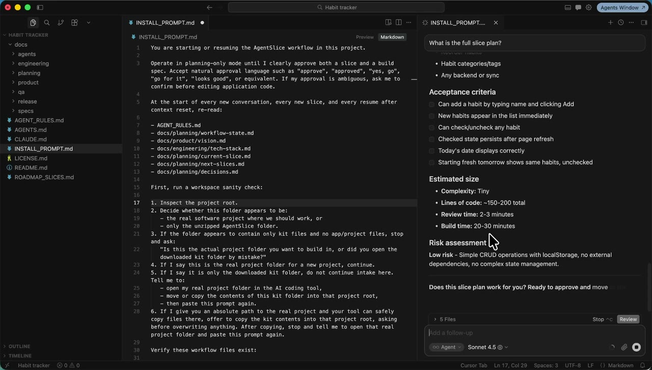 AgentSlice demo